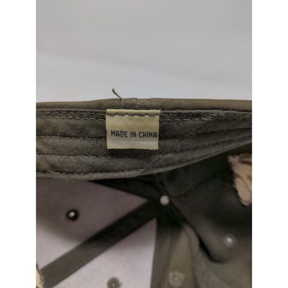 US Smokeless Tobacco Co Mossy Oak Camo Strapback Hat  Brown SEE DESC - Picture 10 of 10